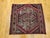 Brown 19th Century Antique Turkish Village Rug, Handwoven Wool, Geometric, 1900s, 3' x 3' For Sale - Image 8 of 10