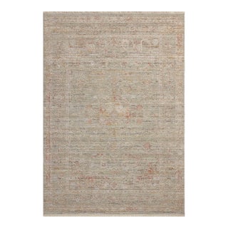 Chris Loves Julia x Loloi Ida Spa / Sunrise 5'-3" x 7'-6" Area Rug For Sale
