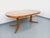 Vintage Round Scandinavian-Style Dining Table in Light Elm with Extensions, 1960s For Sale - Image 13 of 18