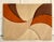 Here is a striking vintage textile wall sculpture by Susan Caffrey of The Soft Sculpture Studio, likely dating to the...
