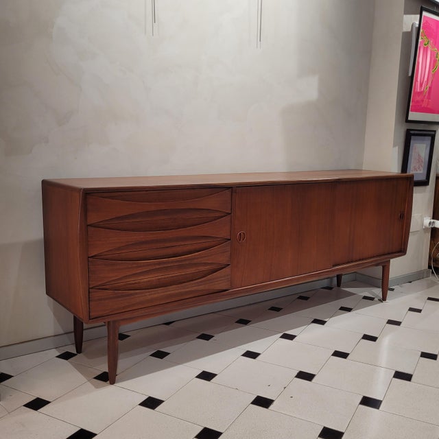 Mid-Century Sideboard by Oswald Vermaecke for V-Form, Belgium, 1960s For Sale - Image 6 of 18