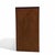 Vintage Mid-Century Walnut Six-Drawer Chest With Brass Pulls For Sale - Image 12 of 18