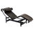 Black 4 Chaise Lounge with Continuous Adjustment by Le Corbusier for Cassina For Sale - Image 8 of 8