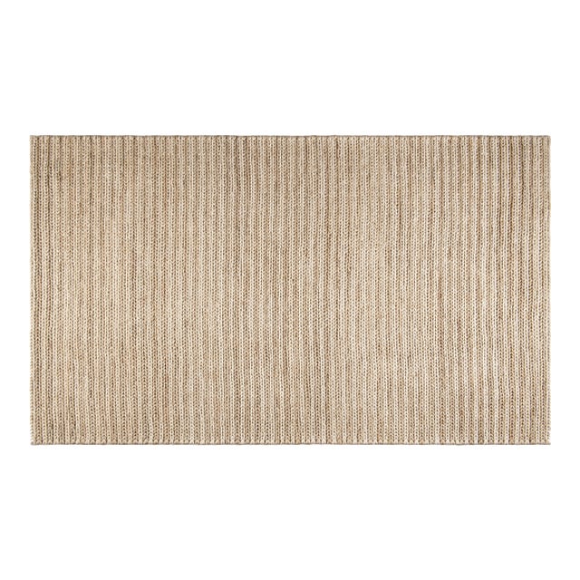 Timeless stripes bring a tailored touch to any room. Our take on this classic pattern features rows of jute braids in eye-...