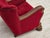 Danish Relax Armchair in Furniture Velour and Carved Oak Wood, 1950s For Sale - Image 9 of 18