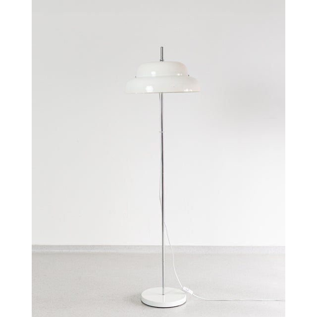 White Floor Lamp from Opteam For Sale - Image 5 of 5
