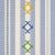 Contemporary Sample - Schumacher Rhodes Stripe Fabric in Sky For Sale - Image 3 of 6