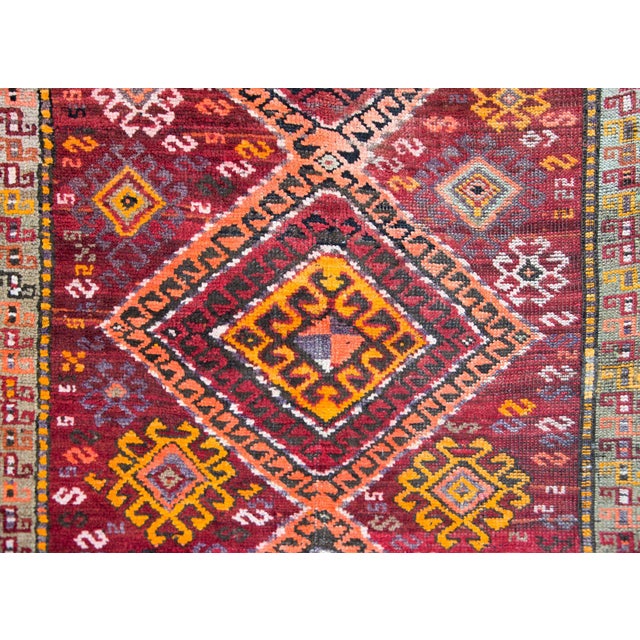 Early 20th Century Early 20th Century Turkish Kars Rug For Sale - Image 5 of 15