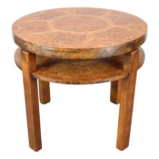 Art Deco Coffee Table, Czechoslovakia, 1930s For Sale