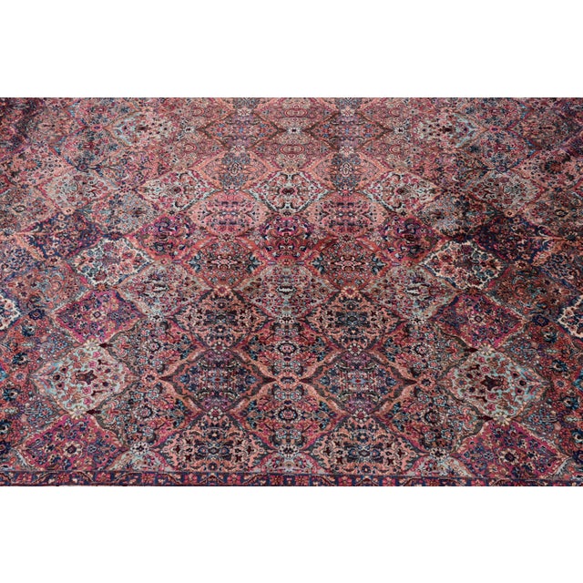 Textile Karastan 11.5’ X 14’ Red Wool Kirman Antique Rug For Sale - Image 7 of 10