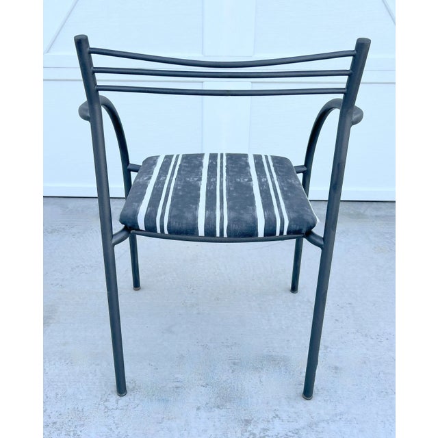 Metal Mid Century Shelby Williams Industries Outdoor Bistro Chairs - a Pair For Sale - Image 7 of 10