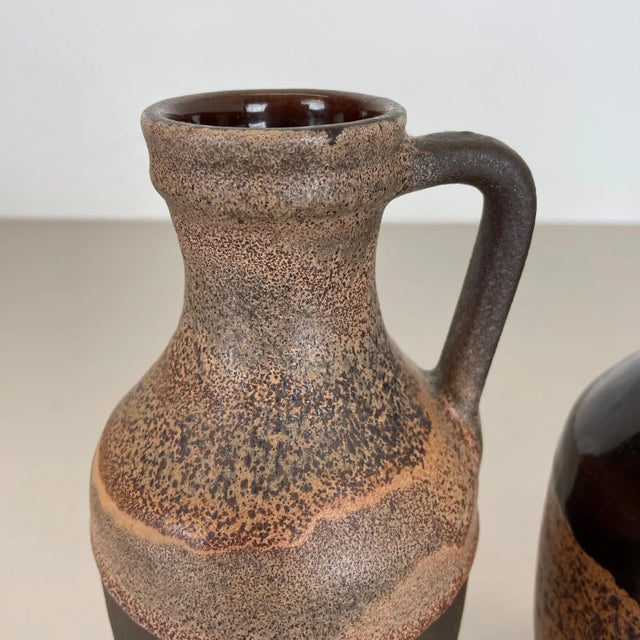 1970s Fat Lava Supercolor Vases from Marei, Germany, 1970s, Set of 3 For Sale - Image 5 of 17