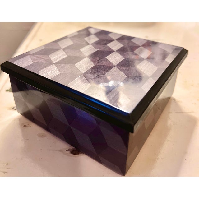 2010s Contemporary Biagio Barile Handcrafted Wooden Box For Sale - Image 5 of 5