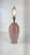 1980s Mid Century Modern Fuchsia Pink Tulip Ceramic & Lucite Table Lamp For Sale - Image 9 of 12