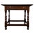 18th Century English Georgian Bobbin-Turned Oak Side Table For Sale - Image 12 of 12