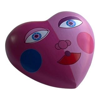 Heart Figurine My Love Heart Ritzenhoff Artist Michael Seiger For Sale