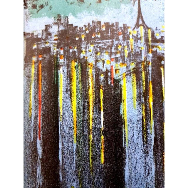 Richard Florsheim - Paris Seine - Original Lithograph 1964 For Sale - Image 4 of 8