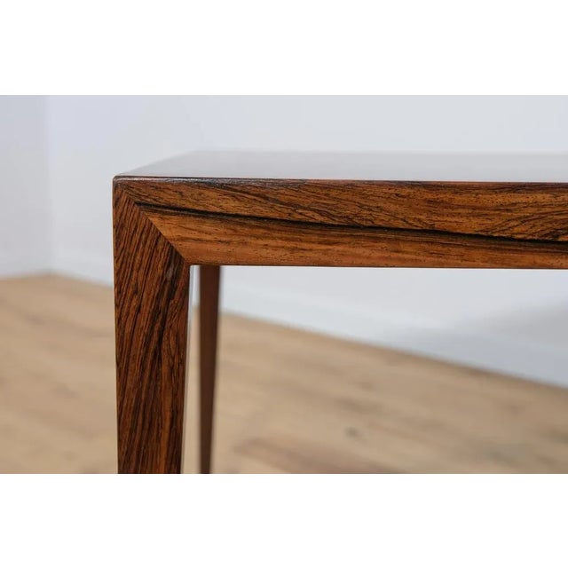 Mid-Century Rosewood Coffee Table by Severin Hansen for Haslev Furniture Carpentry, 1960s For Sale - Image 9 of 13