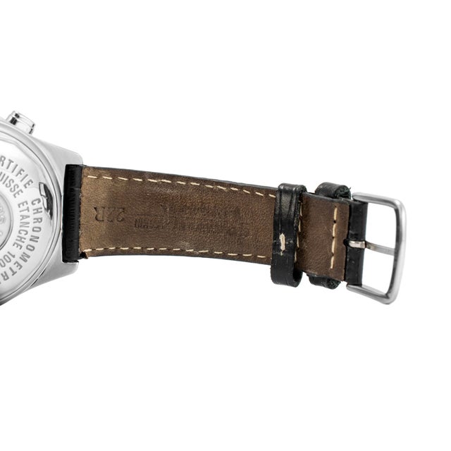 Silver Breitling B-Two 44mm A42362 White Dial Chronograph Steel Watch For Sale - Image 8 of 10