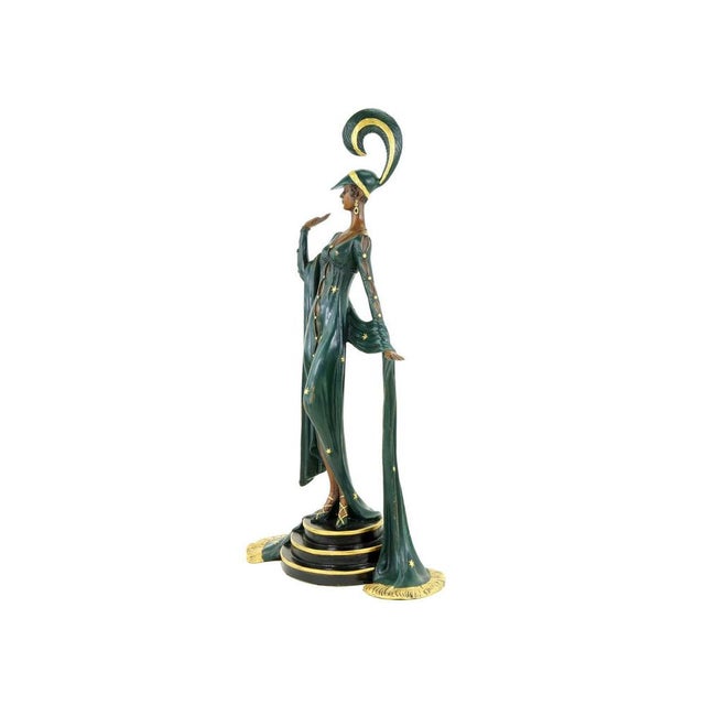 Art Deco Style Revue Dancer, 20th Century, Bronze For Sale - Image 5 of 13