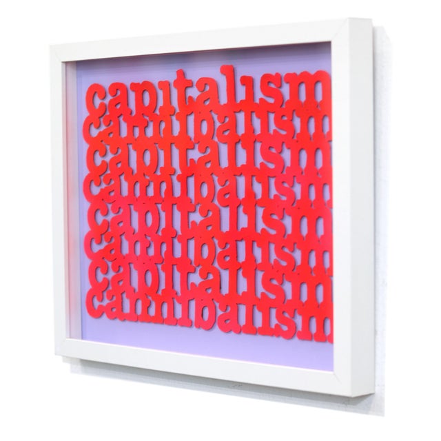 Statement #4 - Vibrant Pink Purple Abstract Original Artwork by Fabio Coruzzi For Sale In Los Angeles - Image 6 of 9