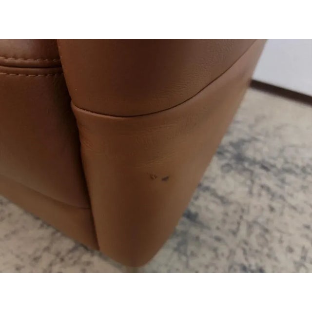 Set of Leather Sofa in Cognac Colors For Sale - Image 11 of 13