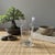Glass 11 Sasaki Noritake Bamboo Etched Juice Glasses-Vintage-Japan-MCM Barware Set For Sale - Image 7 of 11
