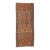 Decorative Vintage Turkish Kars Kilim Rug - 4`9″ X 12`10″ For Sale