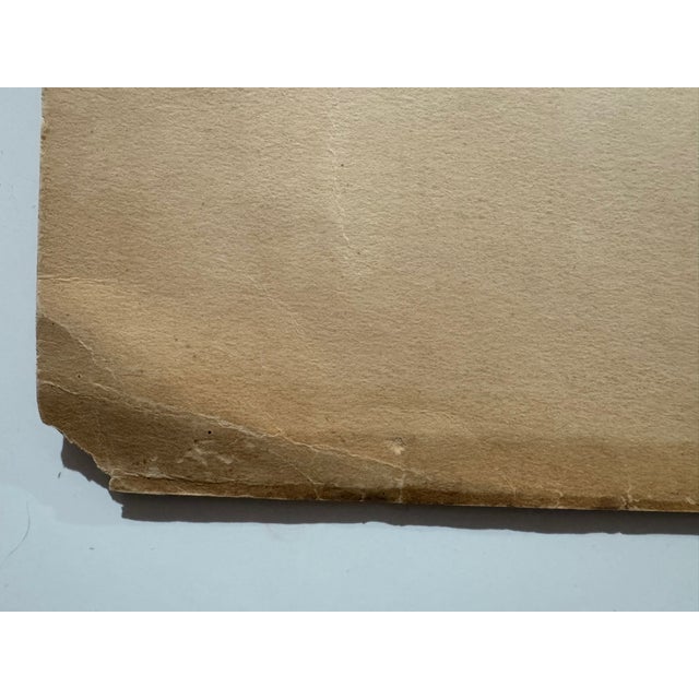 Henry Emil Salloch Original Watercolor on Paper For Sale - Image 4 of 7