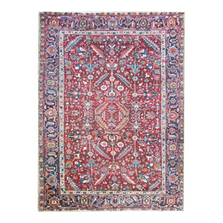 Early 20th Century Persian Heriz Rug For Sale