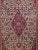 Early 20th Century Persian Kashan Area Rug, Handwoven Floral Design, Ivory & Blue, 4’ X 7’ For Sale In Chicago - Image 6 of 11