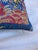 Textile Hollywood Regency Royal Blue & Gold Asian Chinoiserie Boudoir Pillow For Sale - Image 7 of 10