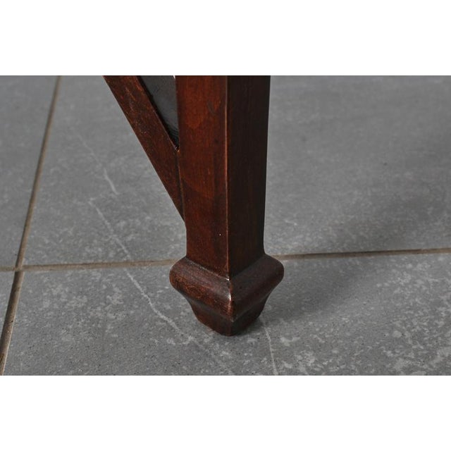 Liberty Style Shaped Wood and Yellow Fabric Chairs by V. Ducrot, Italy, 1920s, Set of 2 For Sale - Image 14 of 18