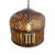 Mid 20th Century Vintage Farmhouse Industrial Iron Basket Cage Pendant Light For Sale - Image 5 of 8