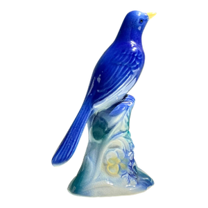 Vintage MCM Glazed Ceramic Bird