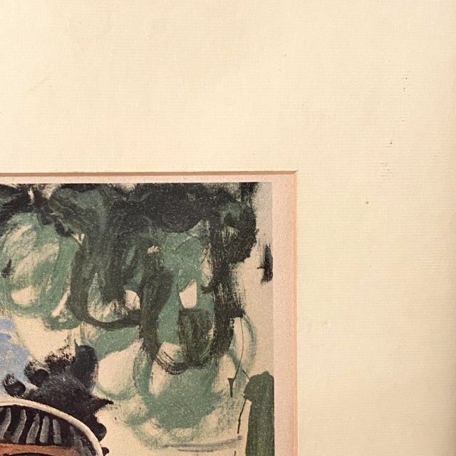 Pablo Picasso Vintage Framed Picasso Print For Sale - Image 4 of 5