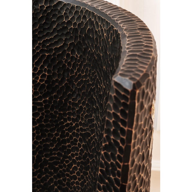 Black Masson Black Shell Chair by Grigorii Gorkovenko For Sale - Image 8 of 11