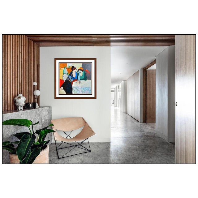Message us to inquire about custom framing options! (Included for free with every purchase) The artwork here, "Two For...