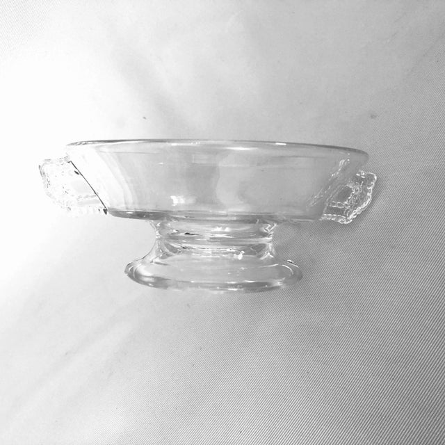 1970s Vintage Clear Glass Dessert /Berry Bowls Set of 5 For Sale - Image 5 of 7