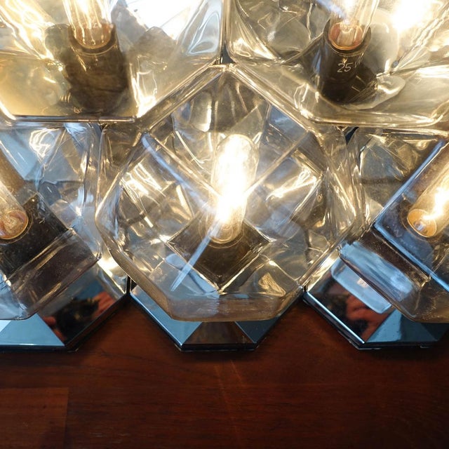 Large German Sconce attributed to Motoko Ishii for Staff, 1970s For Sale - Image 15 of 18