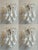 White Murano Glass Prisms Wall Lamps, 2000, Set of 4 For Sale - Image 9 of 9