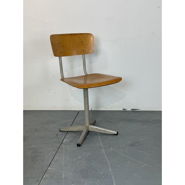 Mid-Century Industrial Desk Chair from Marko, 1950s For Sale - Image 4 of 12
