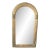 1950’s Hollywood Regency Arched Gold Carved Wood Mirror For Sale