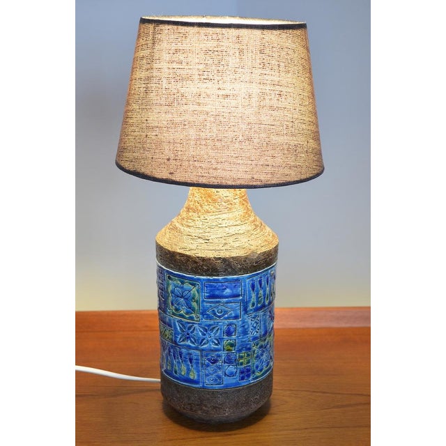 Bitossi Table Lamp by Aldo Londi for Bitossi, 1960s For Sale - Image 4 of 10