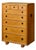 Maple Highboy Dresser for Johnson Furniture For Sale