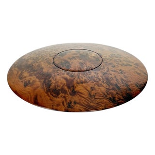 Wooden Box with Round Grain, 1970 For Sale