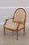 Pair French Louis XVI Fauteuil Open Armchairs For Sale - Image 4 of 18