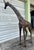 Lifesize Welded Metal Giraffe . Great Garden Decor For Sale - Image 10 of 12