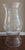 English Vintage Etched Glass Hurricane For Sale - Image 3 of 11