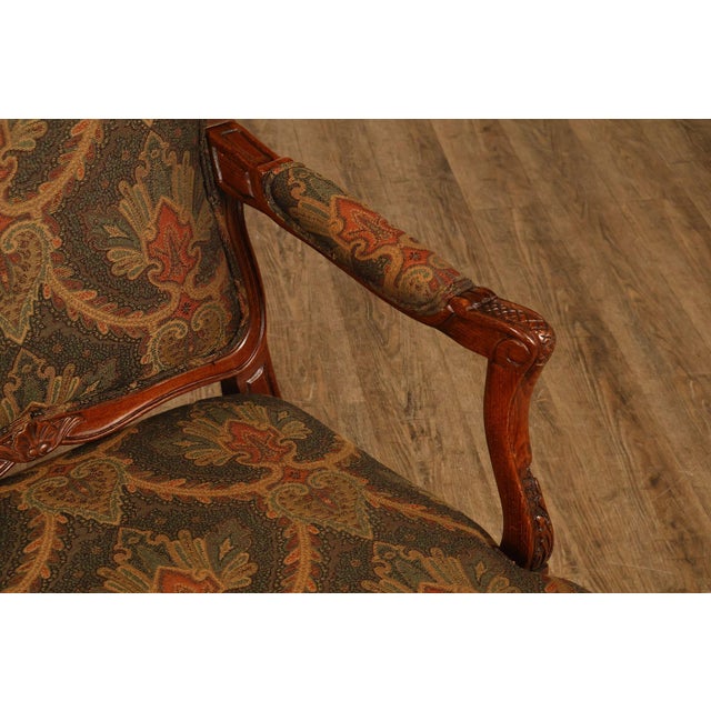 Woodmark Originals Italian Rococo Style Pair of Armchairs For Sale In Philadelphia - Image 6 of 18